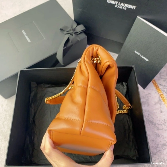 CHAIN SMALL YSL PUFFER BAG 0722